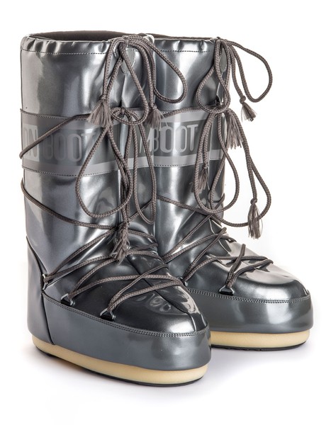 Moon Boot Vinil met silver