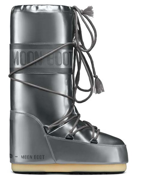Moon Boot Vinil met silver