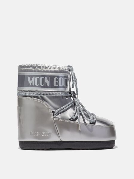 Moon Boot Icon low glance silver