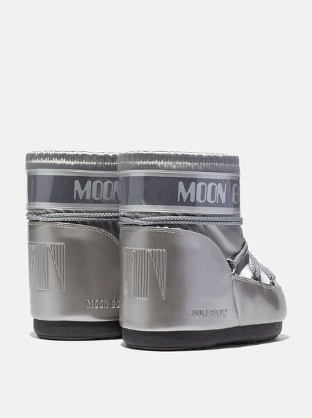Moon Boot Icon low glance silver