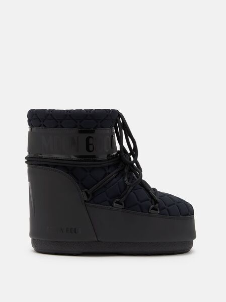 Icon low quilt black
