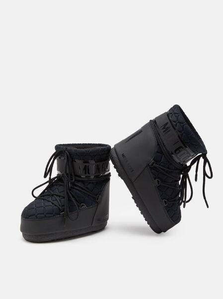 Icon low quilt black