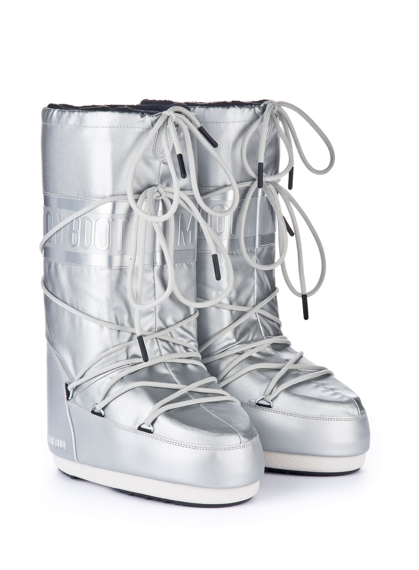 мунбуты Moon Boot Classic plus met silver