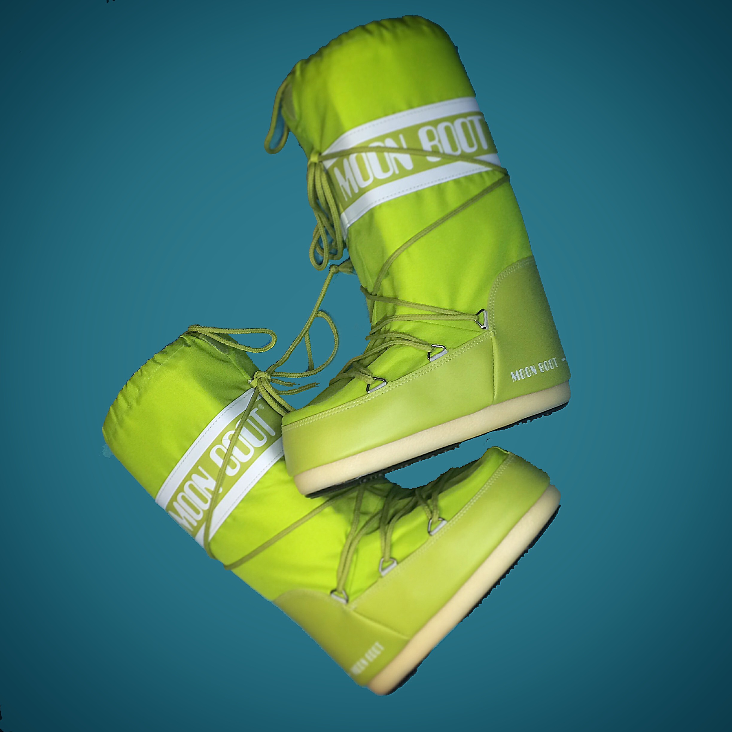 Мунбуты Tecnica Moon Boot Nylon lime