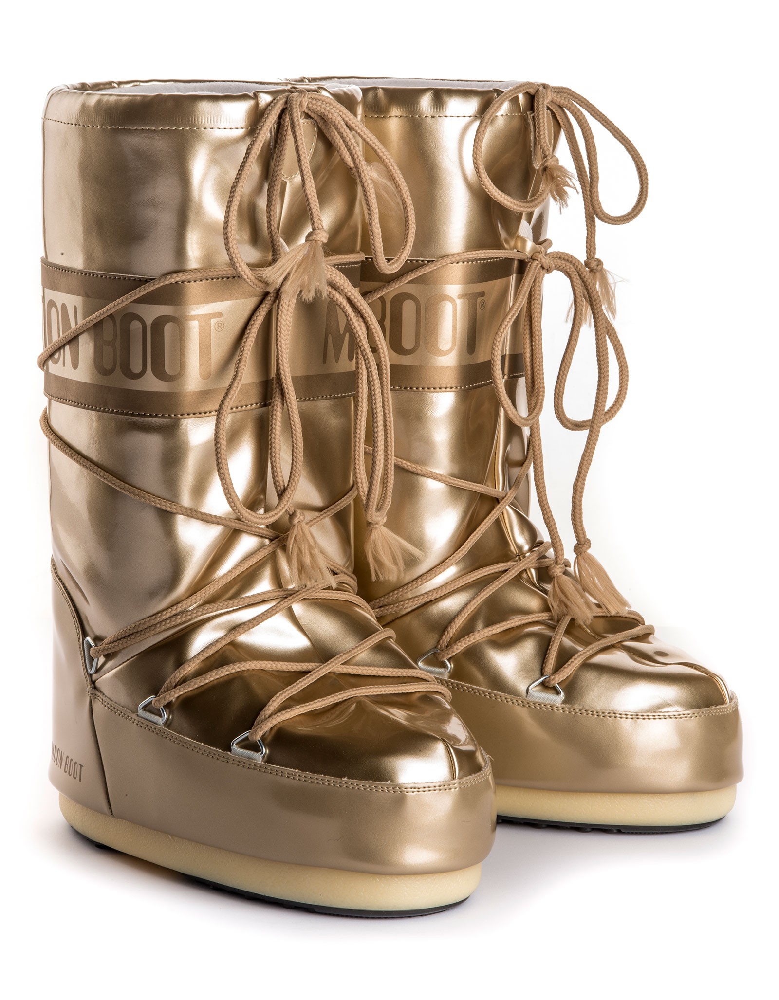 Мунбуты Moon Boot Vinil met gold