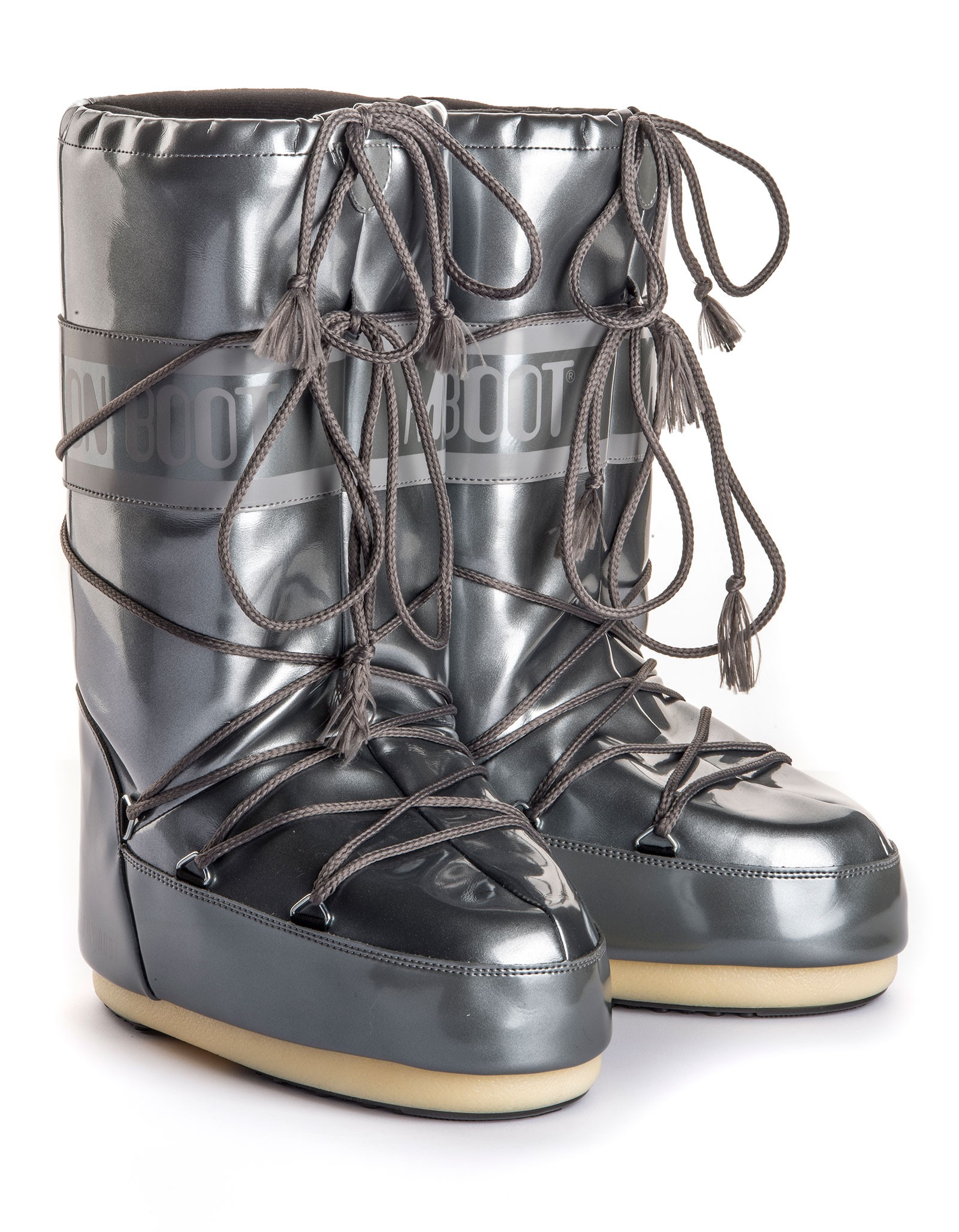 Мунбуты Tecnica Moon Boot Vinil Met silver